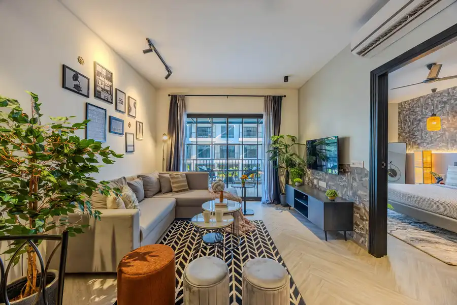 1 BHK Deluxe Apartment w/ Balcony @ Imperial Avtara Suites, North Goa