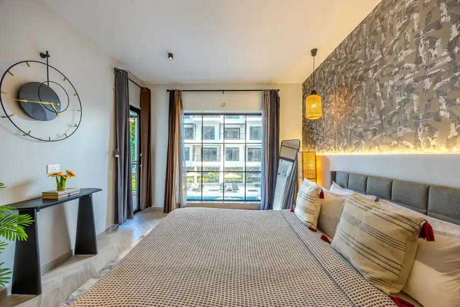 1 BHK Deluxe Apartment w/ Balcony @ Imperial Avtara Suites, North Goa