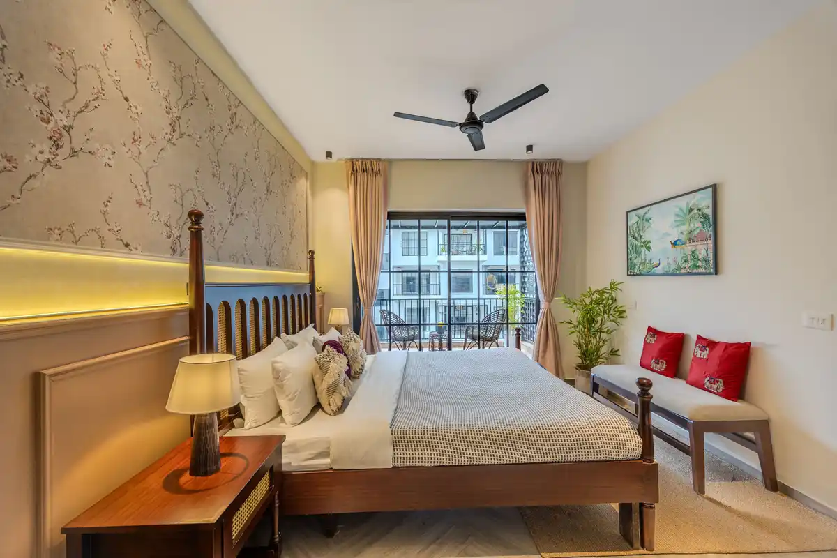 1 BHK Deluxe Apartment w/ Balcony @ Imperial Avtara Suites, North Goa