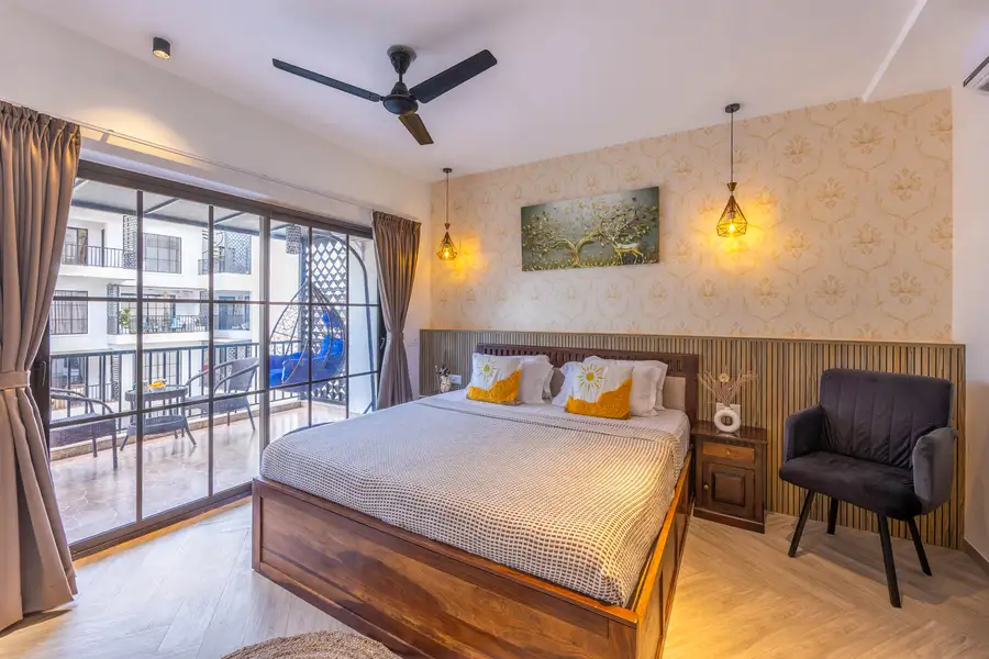 1 BHK Deluxe Apartment w/ Balcony @ Imperial Avtara Suites, North Goa