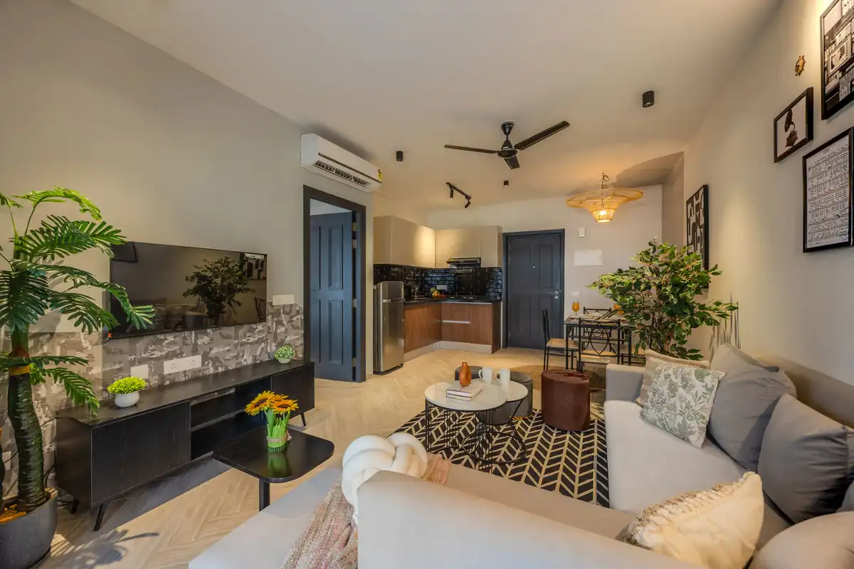 1 BHK Deluxe Apartment w/ Balcony @ Imperial Avtara Suites, North Goa