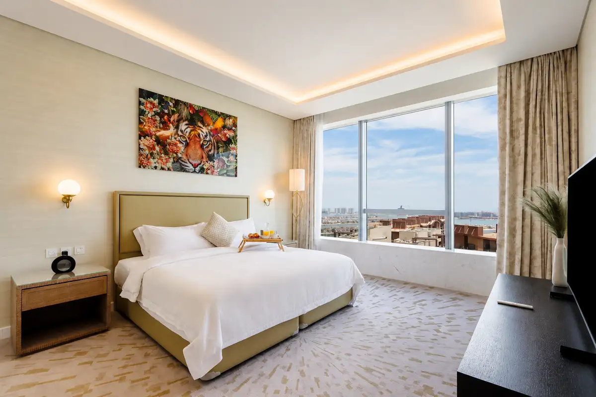 1BR with Sea View in Palm Tower, Dubai