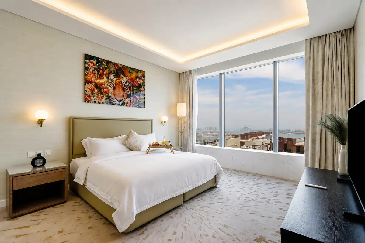 1BR with Sea View in Palm Tower, Dubai
