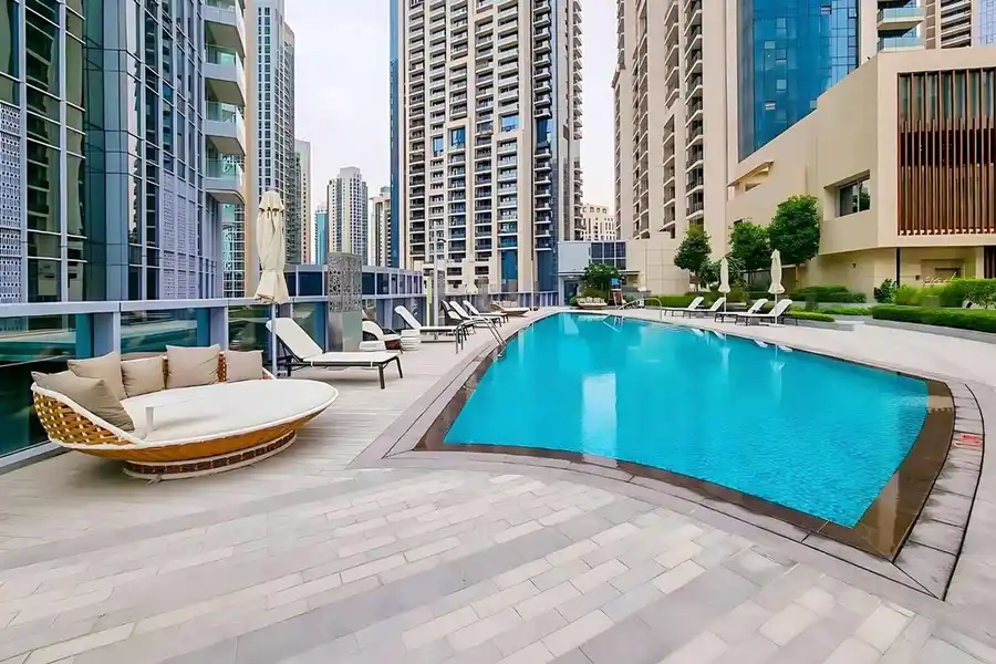 2BR with Iconic Burj and Dubai Fountain Views, Dubai