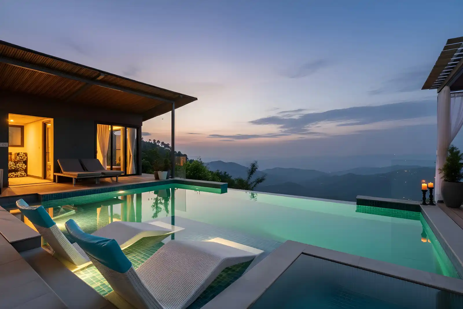 3 Rooms @ Savara w/ Heated Infinity Pool and Jacuzzi, Kasauli