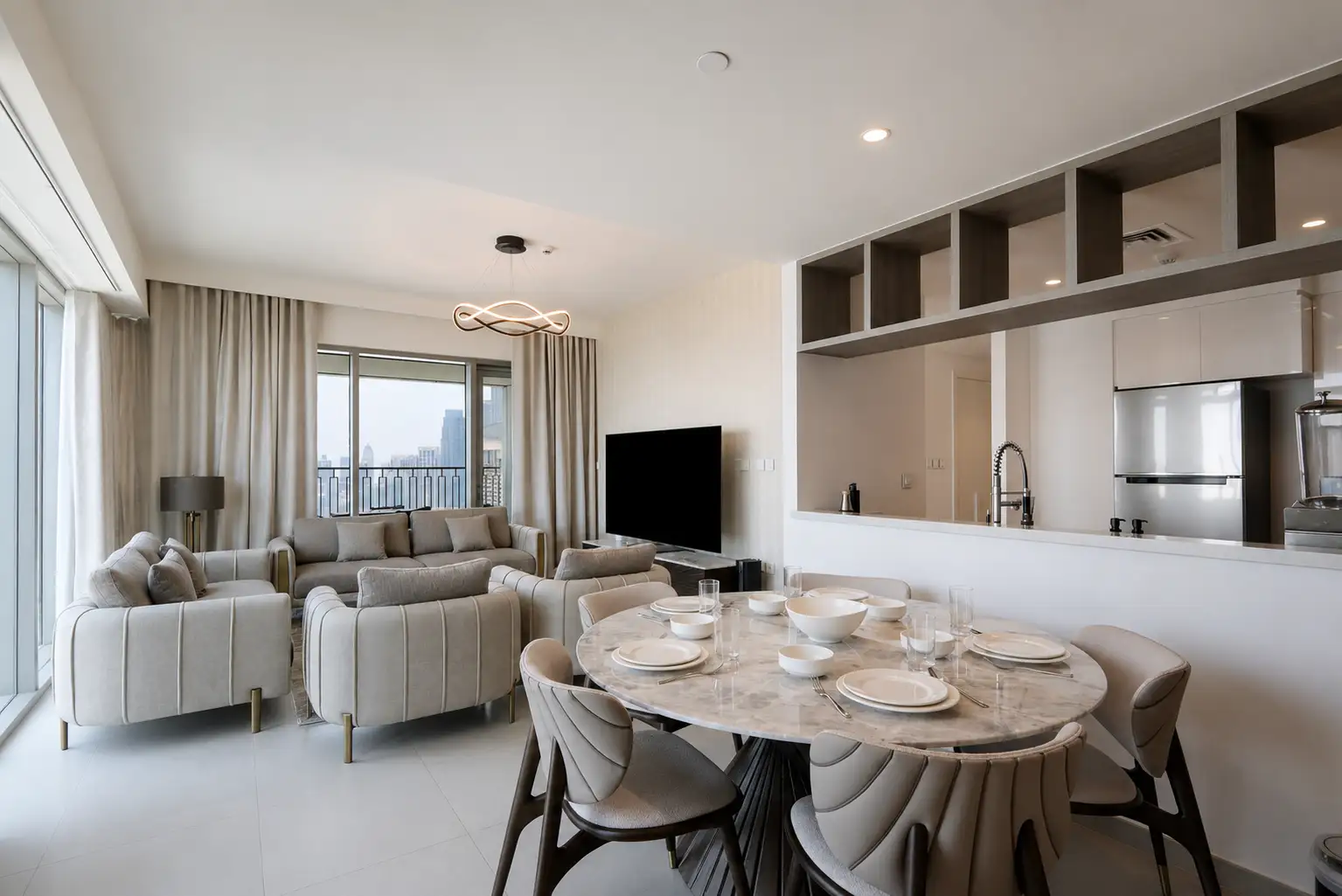 3BR Suite next to Dubai Mall with Burj View, Dubai