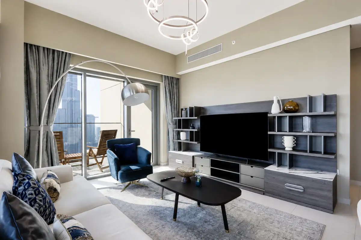 3BR Suite with Burj and Fountain Views, Dubai