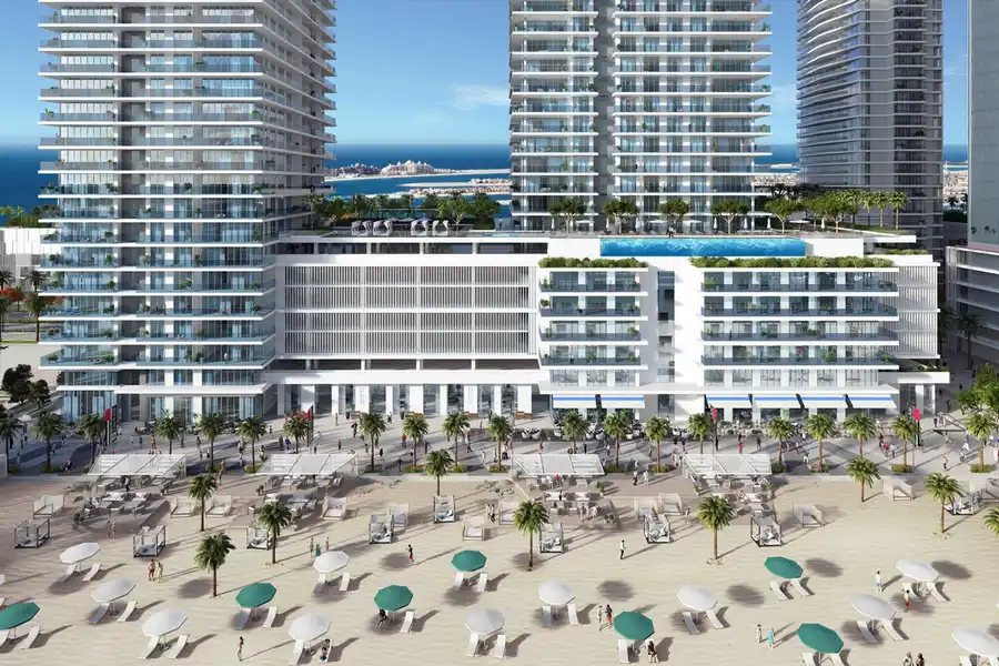 3BR with Marina Skyline View & Private Beach, Dubai