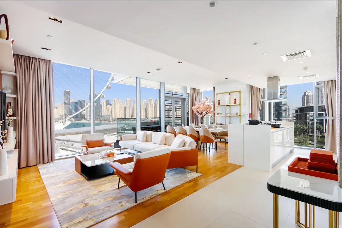 Alluring 3BR+1 with Sea & Ain Dubai View, Dubai