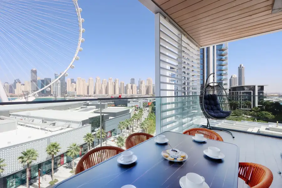 Alluring 3BR+1 with Sea & Ain Dubai View, Dubai