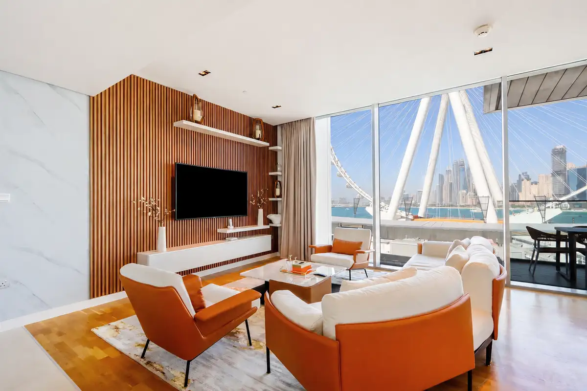 Alluring 3BR+1 with Sea & Ain Dubai View, Dubai