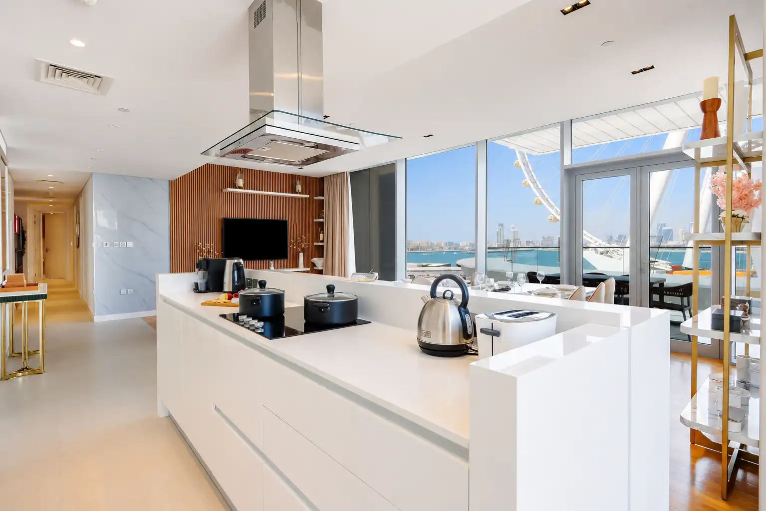 Alluring 3BR+1 with Sea & Ain Dubai View, Dubai