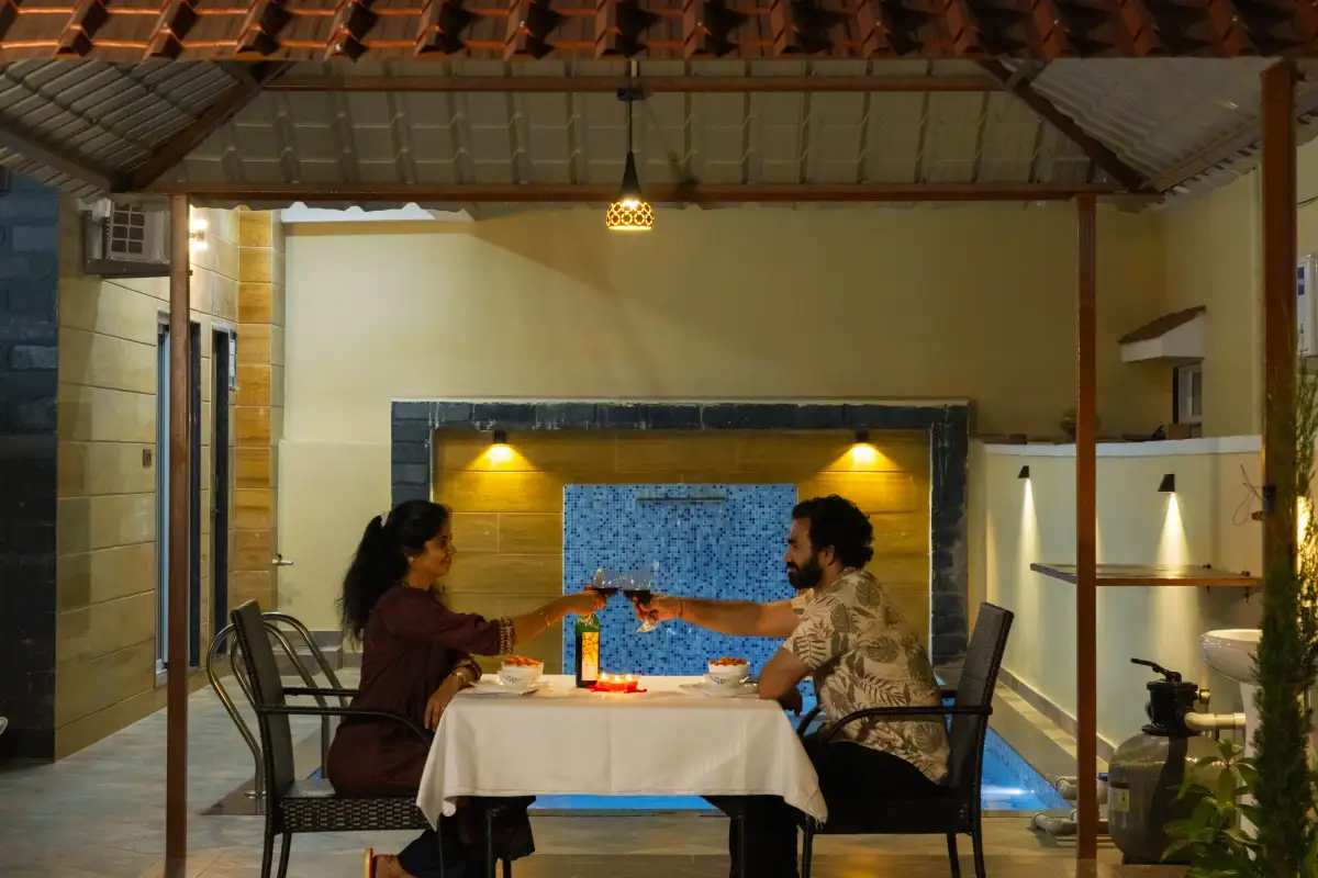 Aravilla-3-bedroom-private-pool-udaipur-aravalli-retreat-Lawns, Udaipur