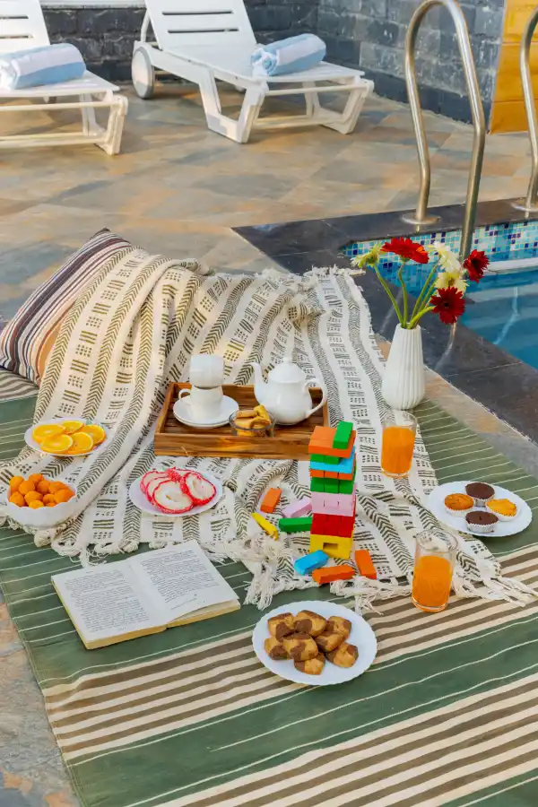 Aravilla-3-bedroom-private-pool-udaipur-aravalli-retreat-Lawns, Udaipur