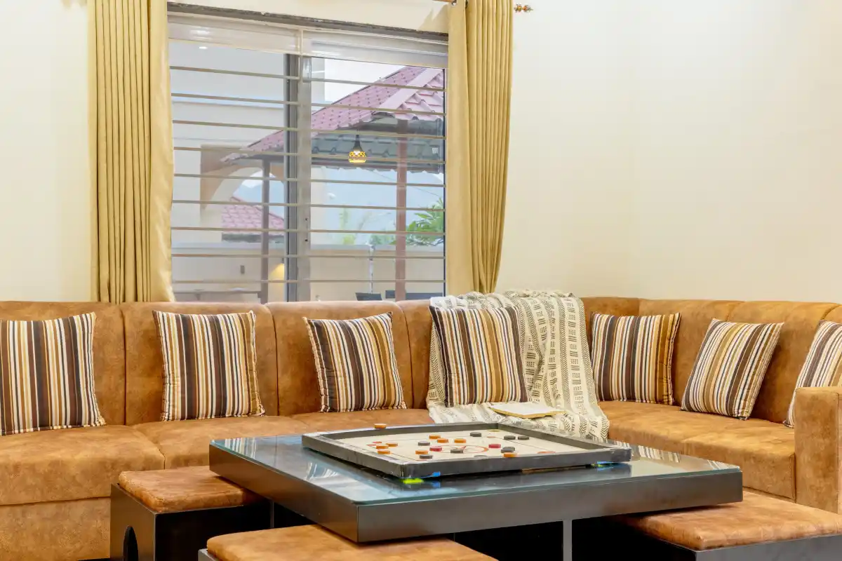 Aravilla-3-bedroom-private-pool-udaipur-aravalli-retreat-Lawns, Udaipur