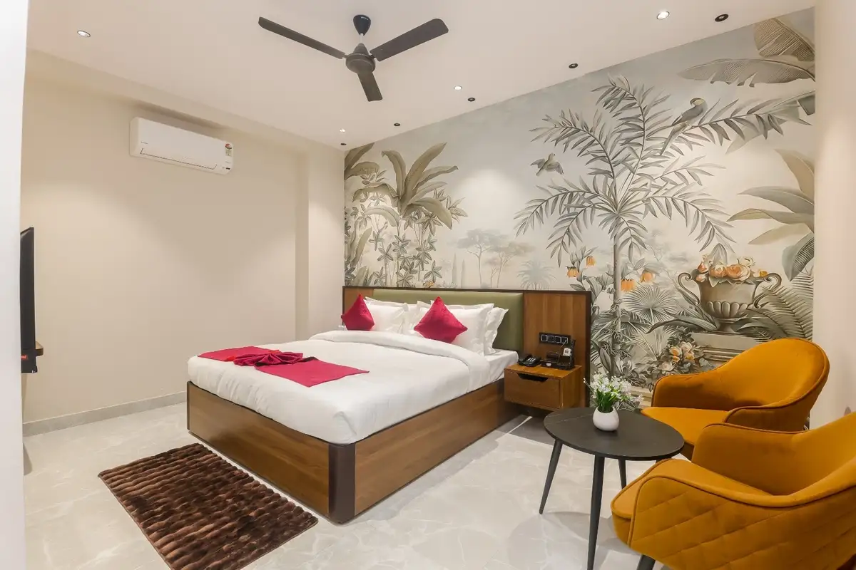 Arina Vedic Haveli Haridwar (2 Min walk for Ganga Ghat) Room