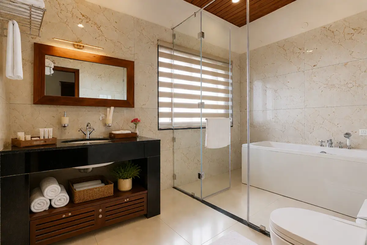 Astralis Resort Coorg Bathroom