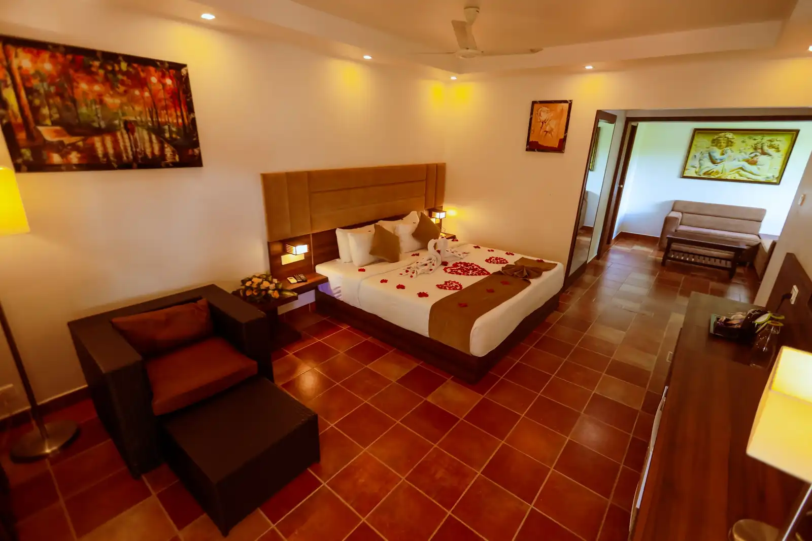 Athirappilly Green Trees Resort Room
