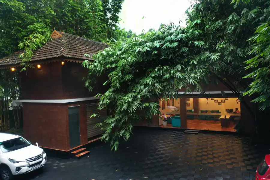 Athirappilly Green Trees Resort Facade