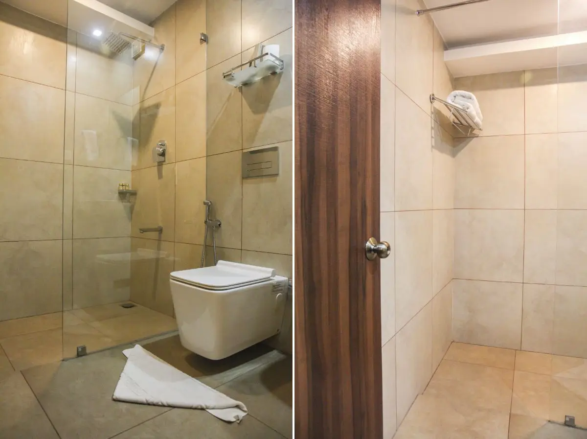 Athirappilly Green Trees Resort Bathroom