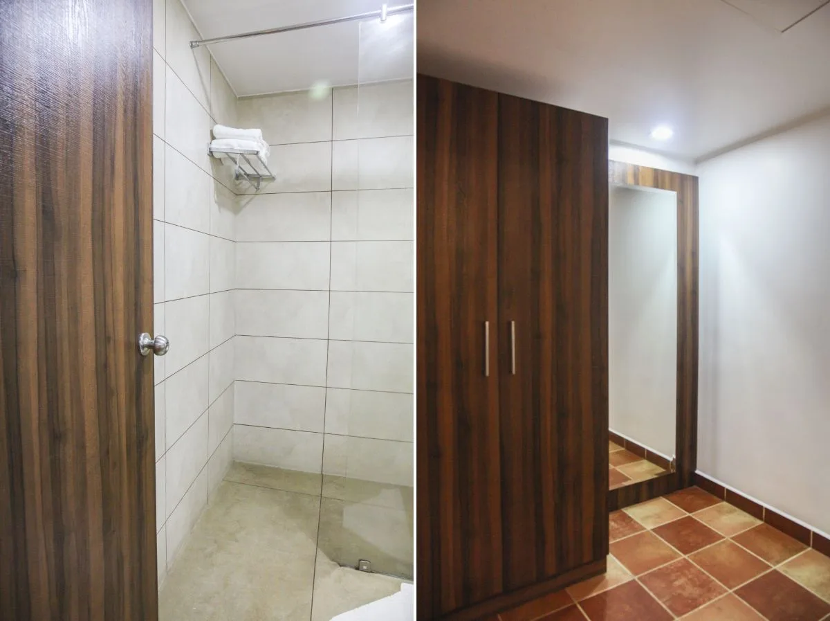 Athirappilly Green Trees Resort Bathroom