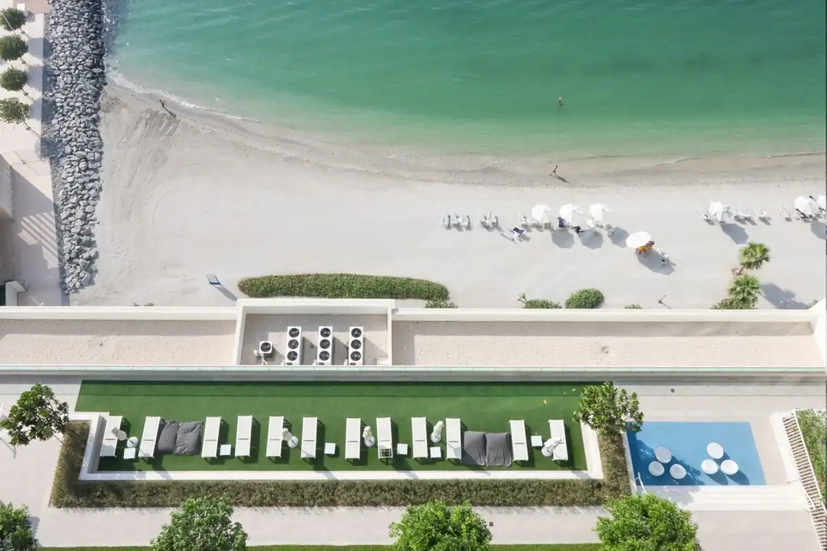 Beachfront Luxury 2B with Sea and Palm View, Dubai