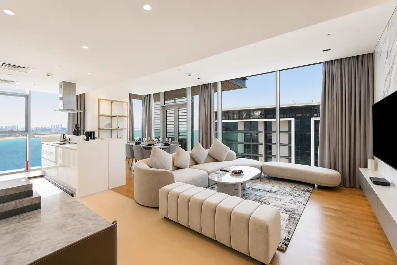 Bluewaters 3BR + Maids, with Sea View, Dubai
