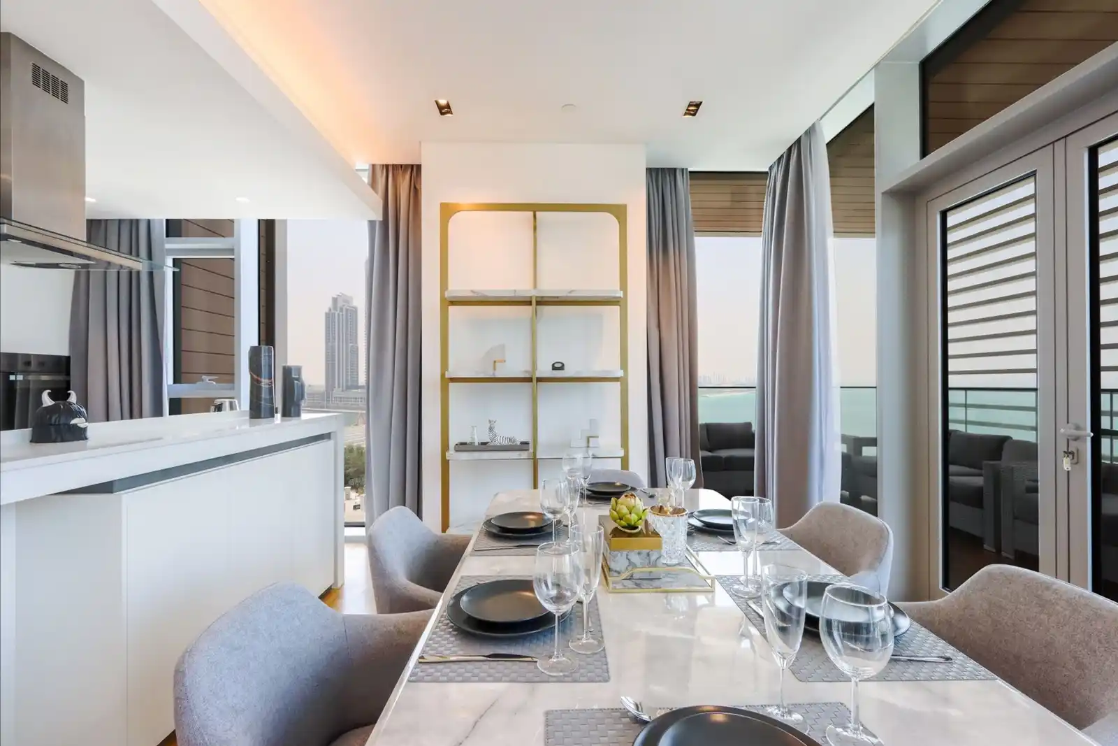 Bluewaters 3BR + Maids, with Sea View, Dubai
