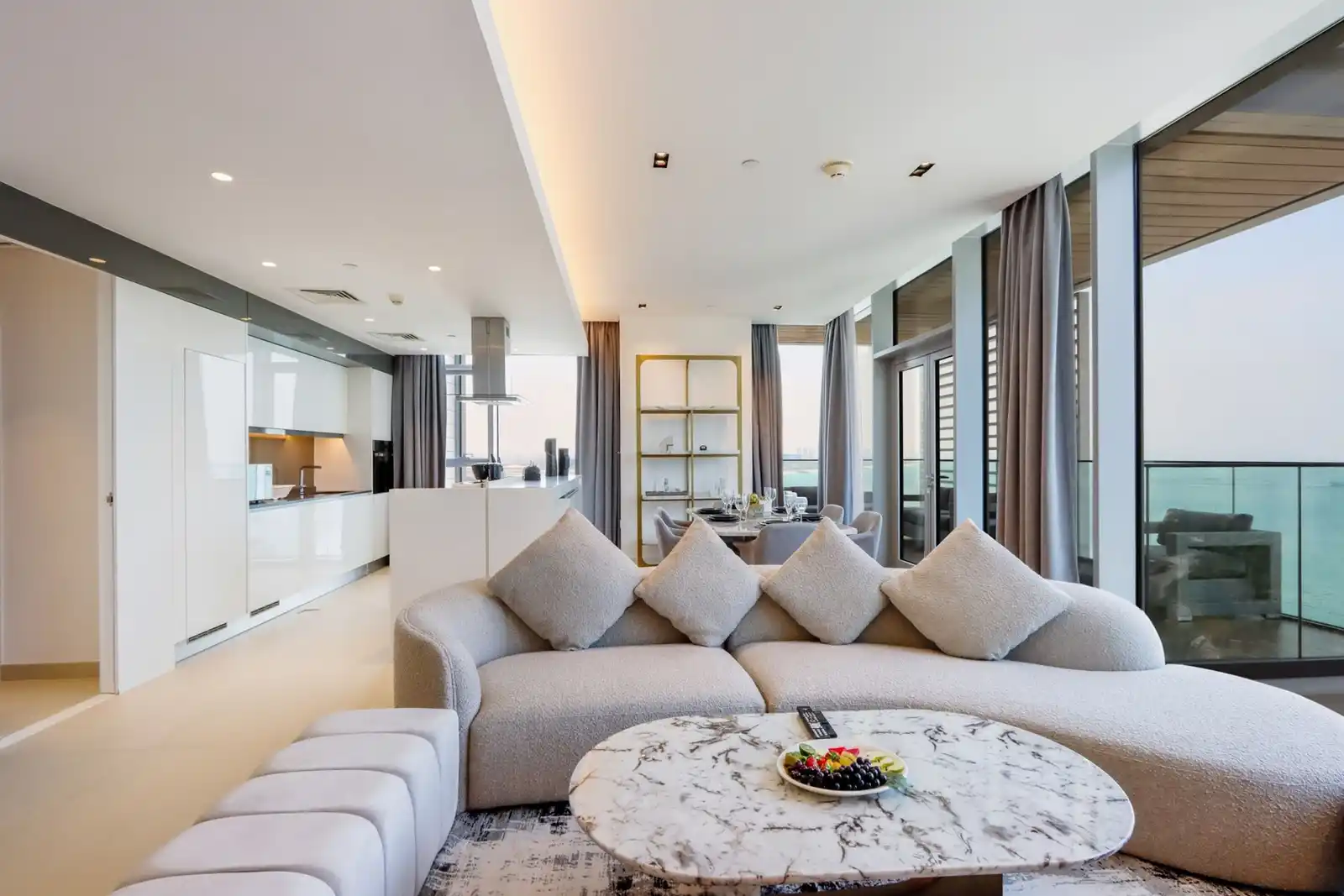 Bluewaters 3BR + Maids, with Sea View, Dubai