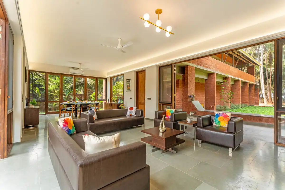 Bricks and Tides - Aravi Beachfront Villa, Shrivardhan
