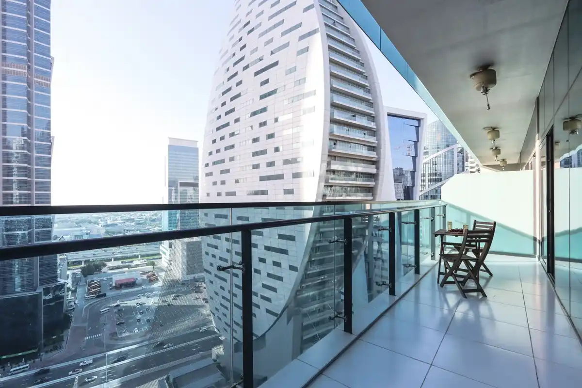 Bright 1 BR Suite In Merano Tower, Dubai