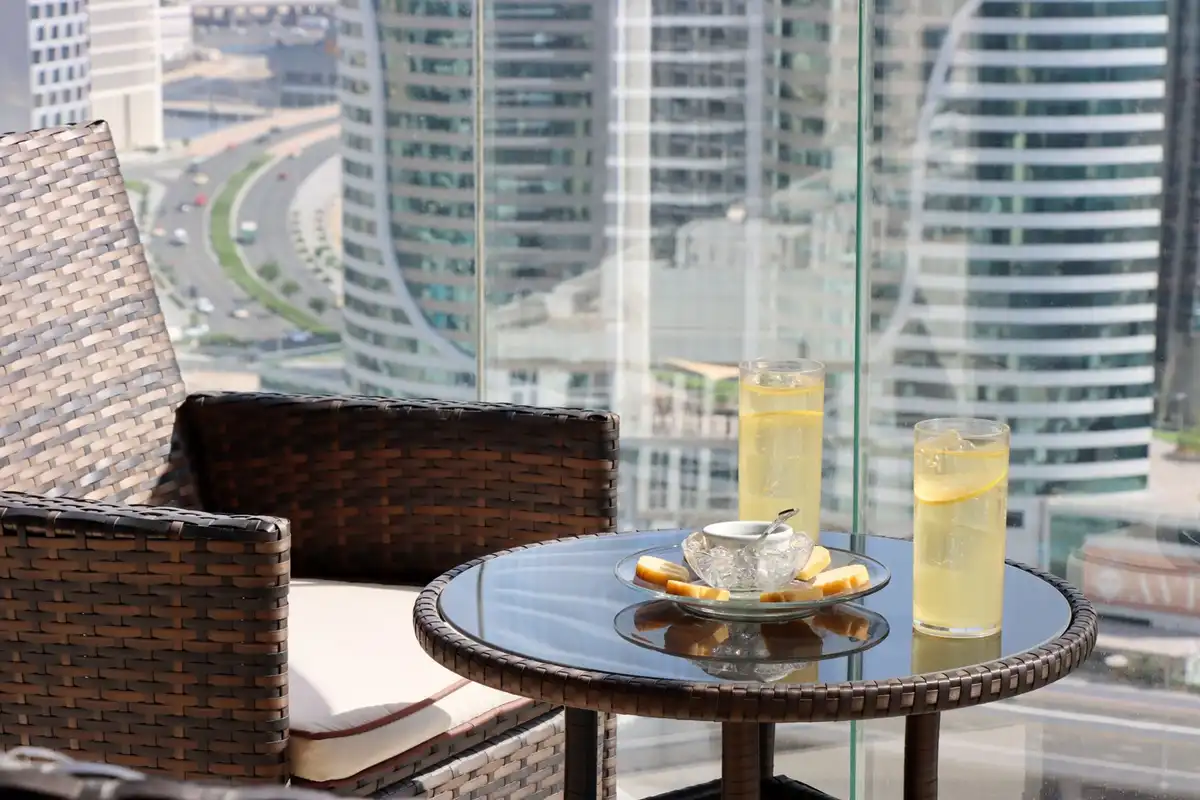 Bright 1BR, Boulevard Point, Dubai