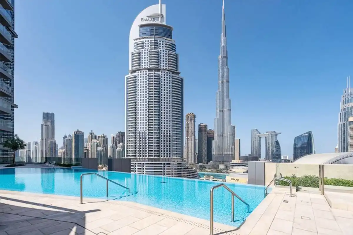 Bright 1BR, Boulevard Point, Dubai