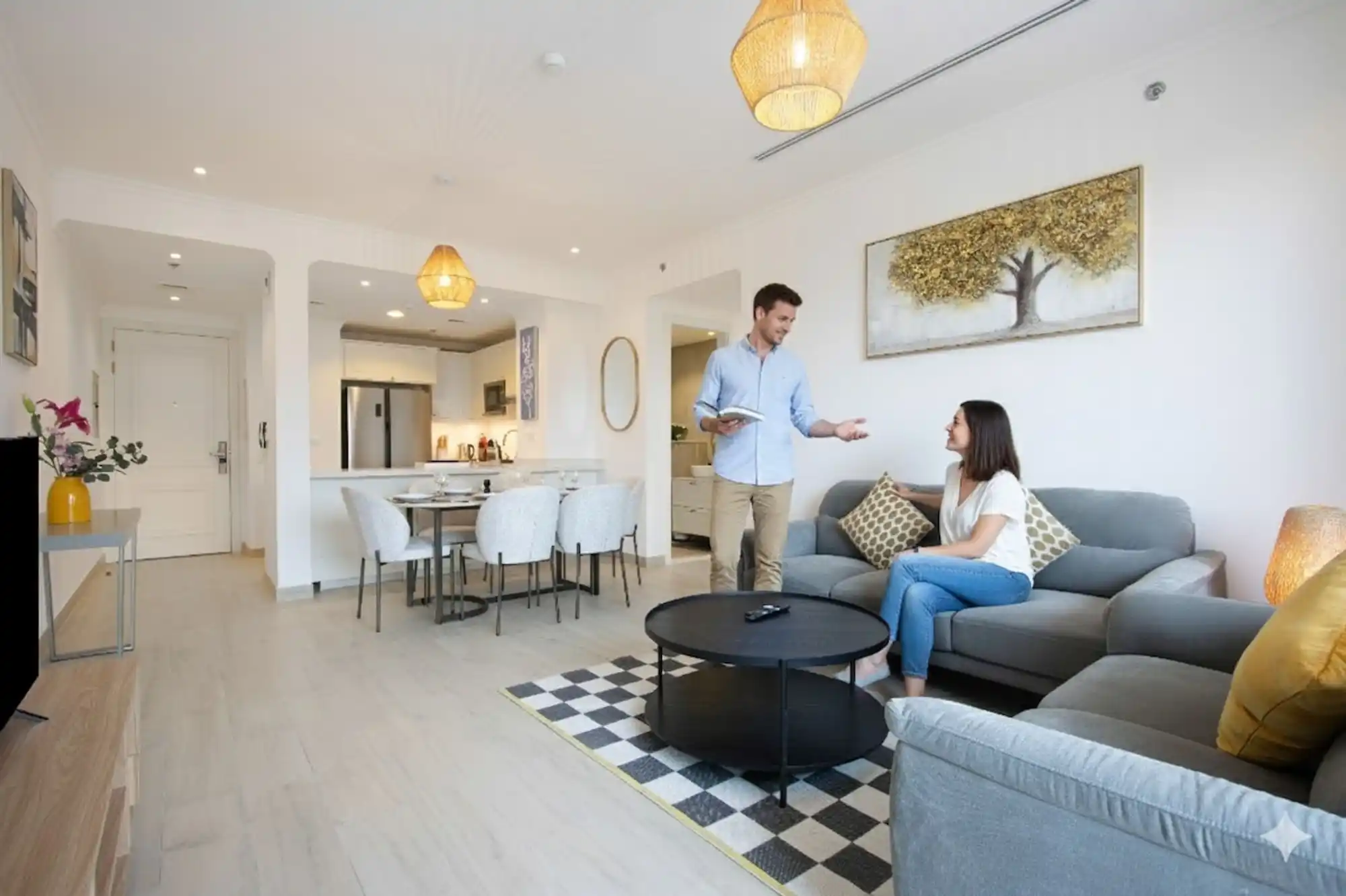Bright 2BR in JVC Pool, Gym & Modern Comfort, Dubai