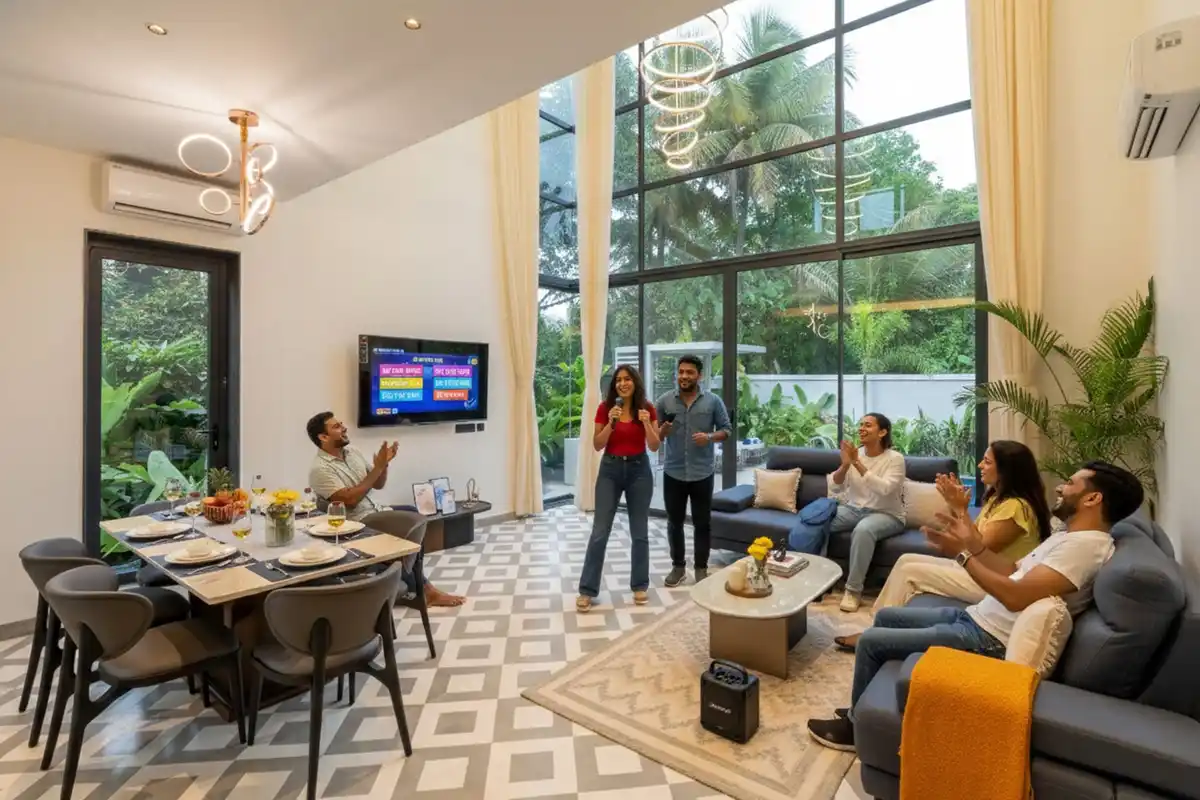 Casa Joe - Premium Villa with Complimentary E-Cycles, North Goa