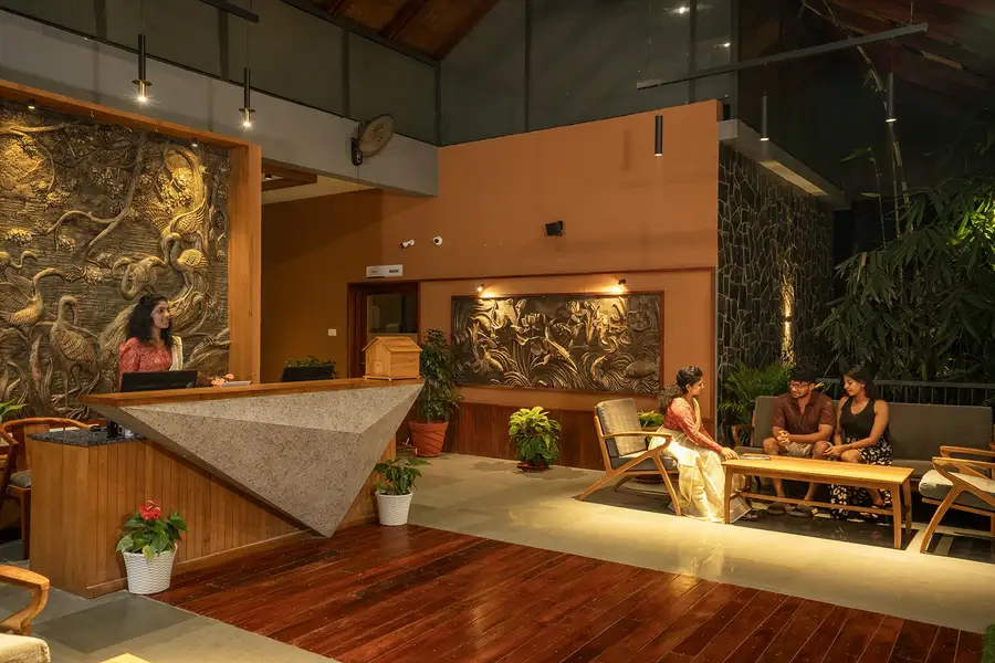 Crystal Kuruva Nature Resort & Spa Reception