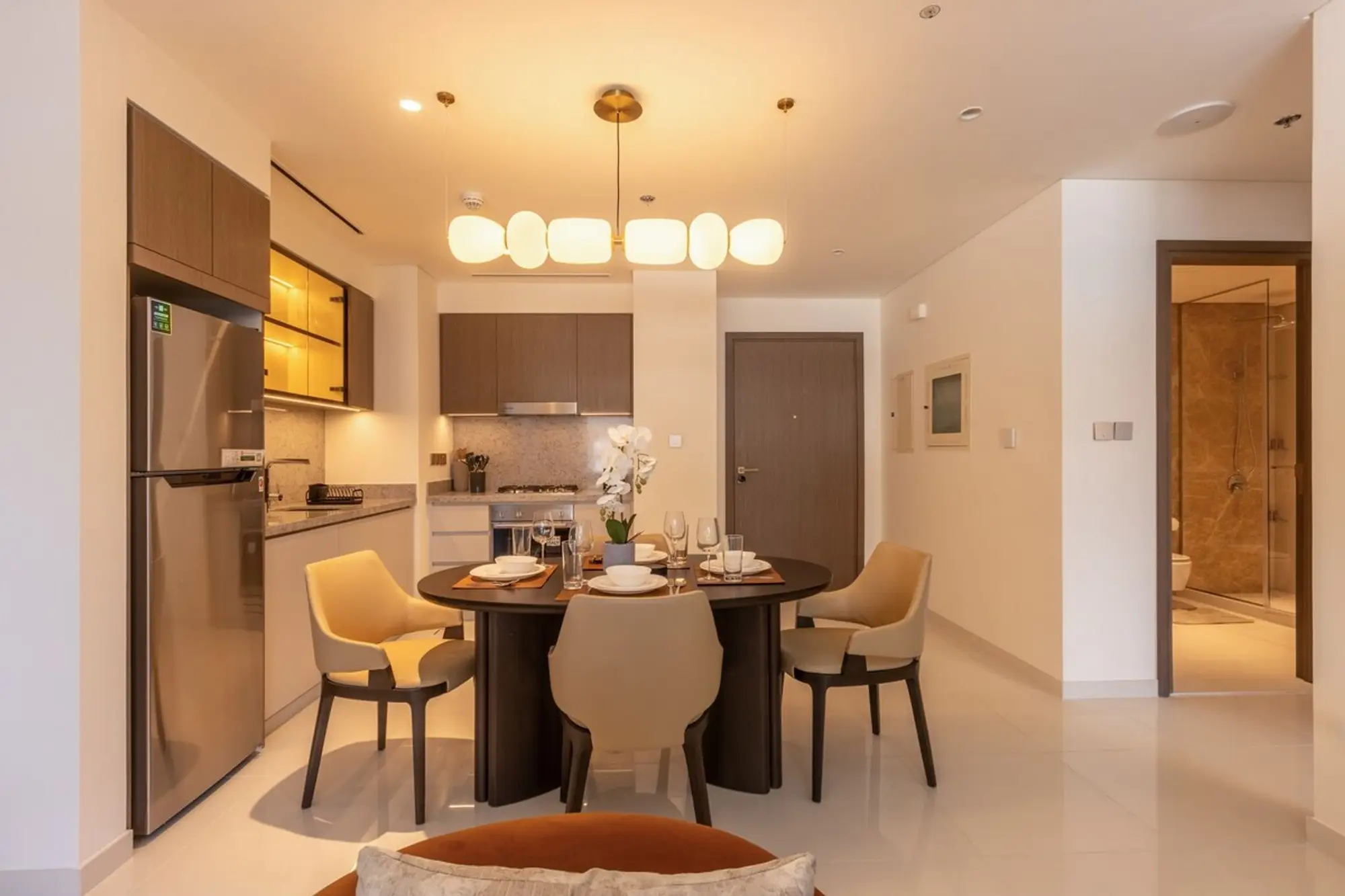 Designer 1BR at Emaar Beachfront, Dubai