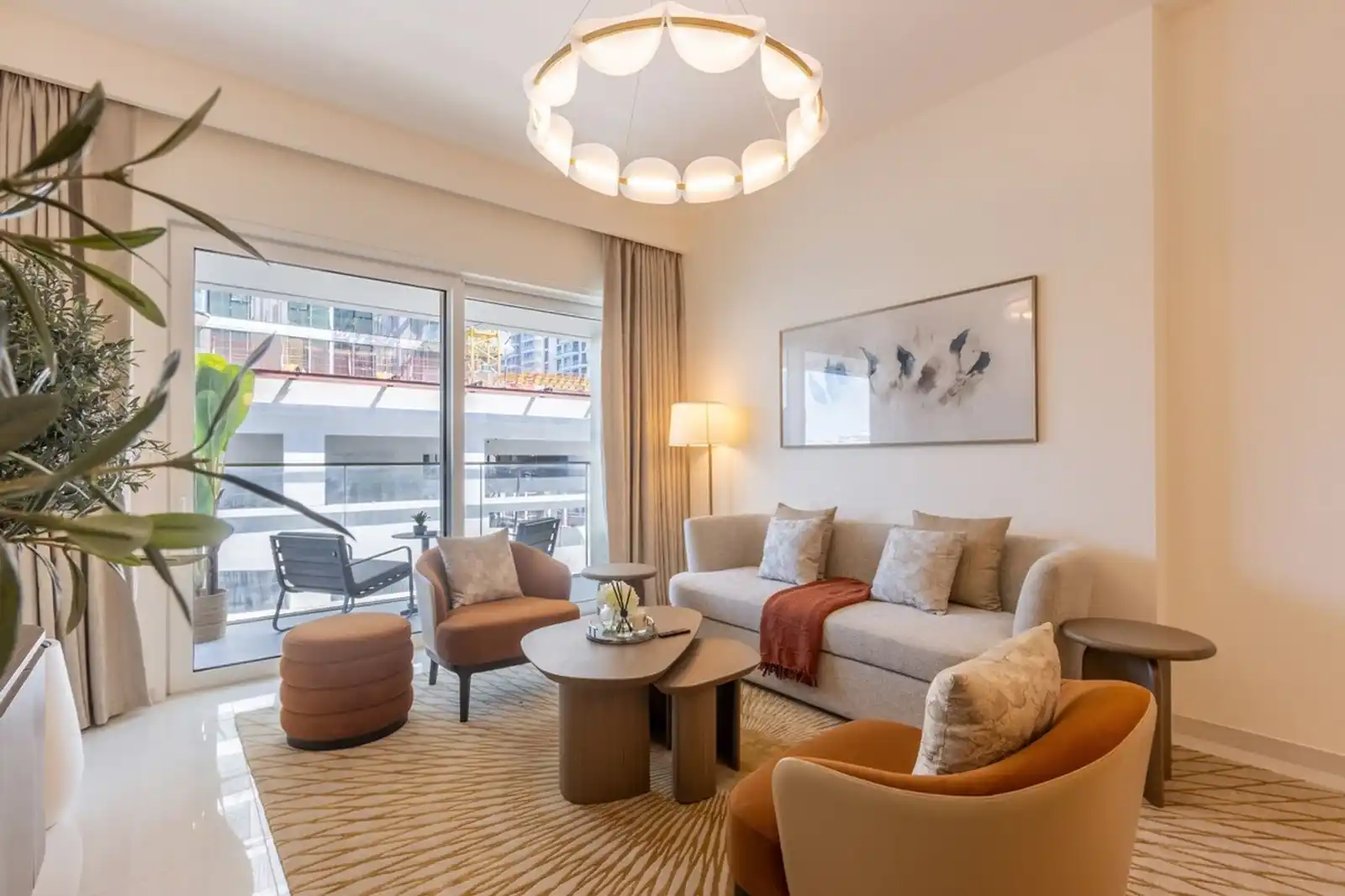 Designer 1BR at Emaar Beachfront, Dubai