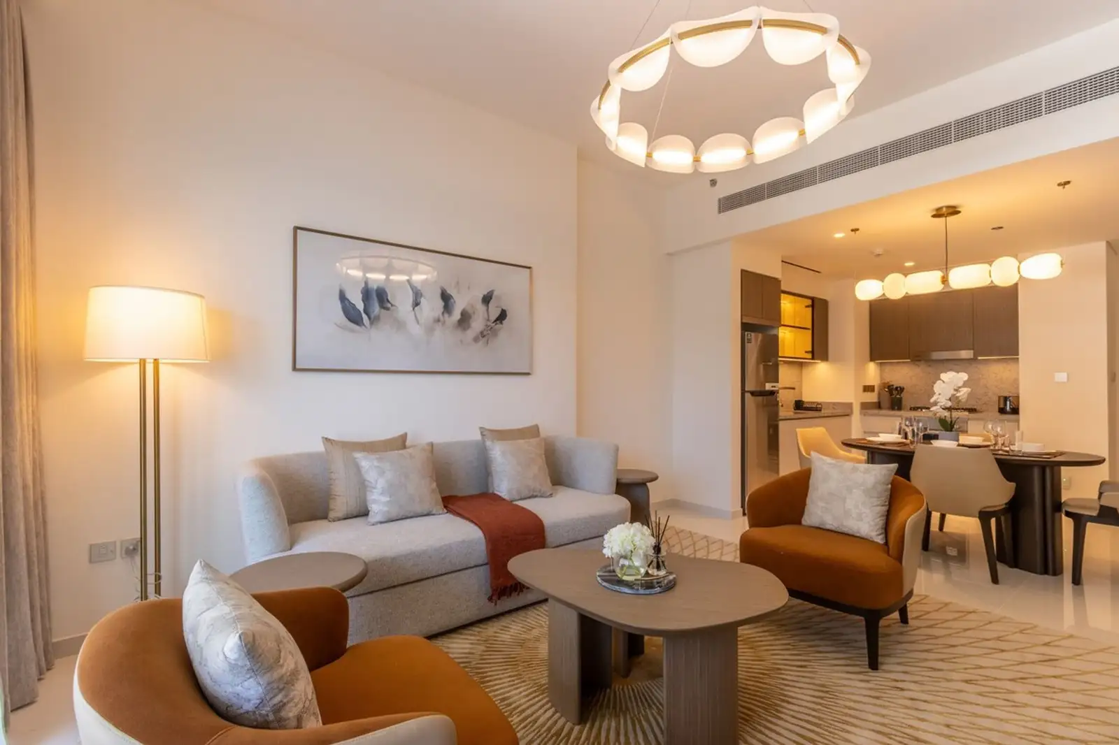 Designer 1BR at Emaar Beachfront, Dubai