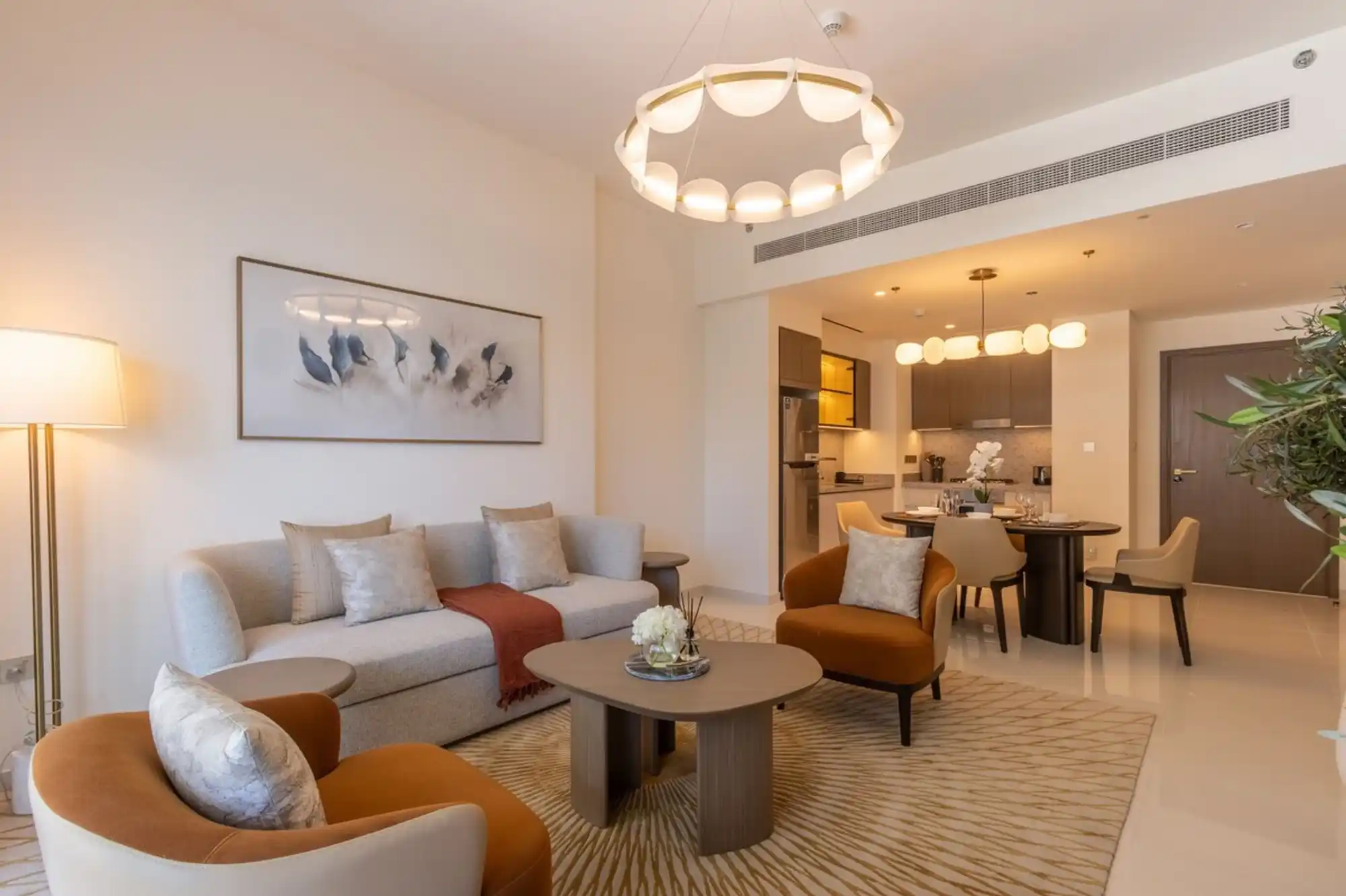 Designer 1BR at Emaar Beachfront, Dubai