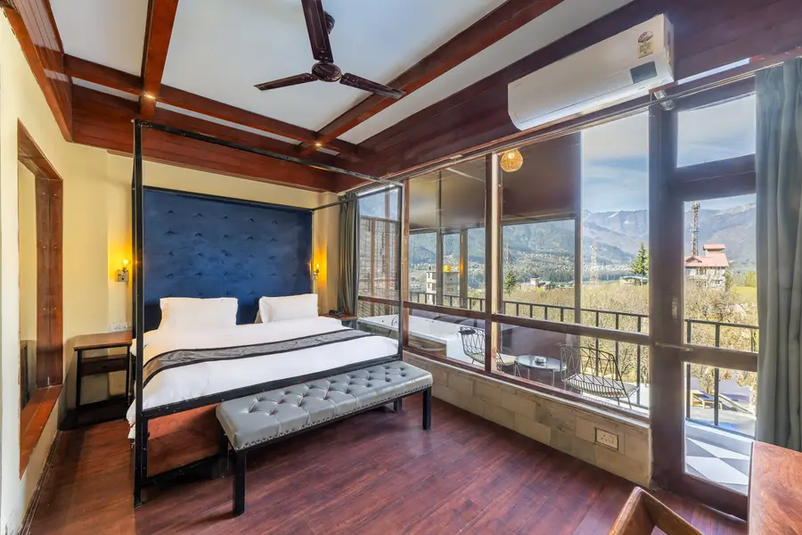 Echor Himalayan Aurum Resort & Spa, Manali Premier Jacuzzi Room with Balcony (Mountain View)