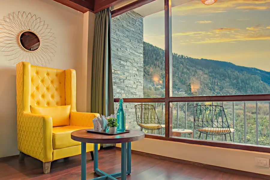 Echor Himalayan Aurum Resort & Spa, Manali Luxury Room with Balcony