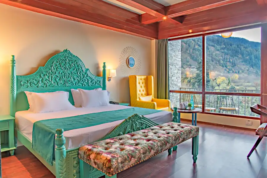 Echor Himalayan Aurum Resort & Spa, Manali Luxury Room with Balcony