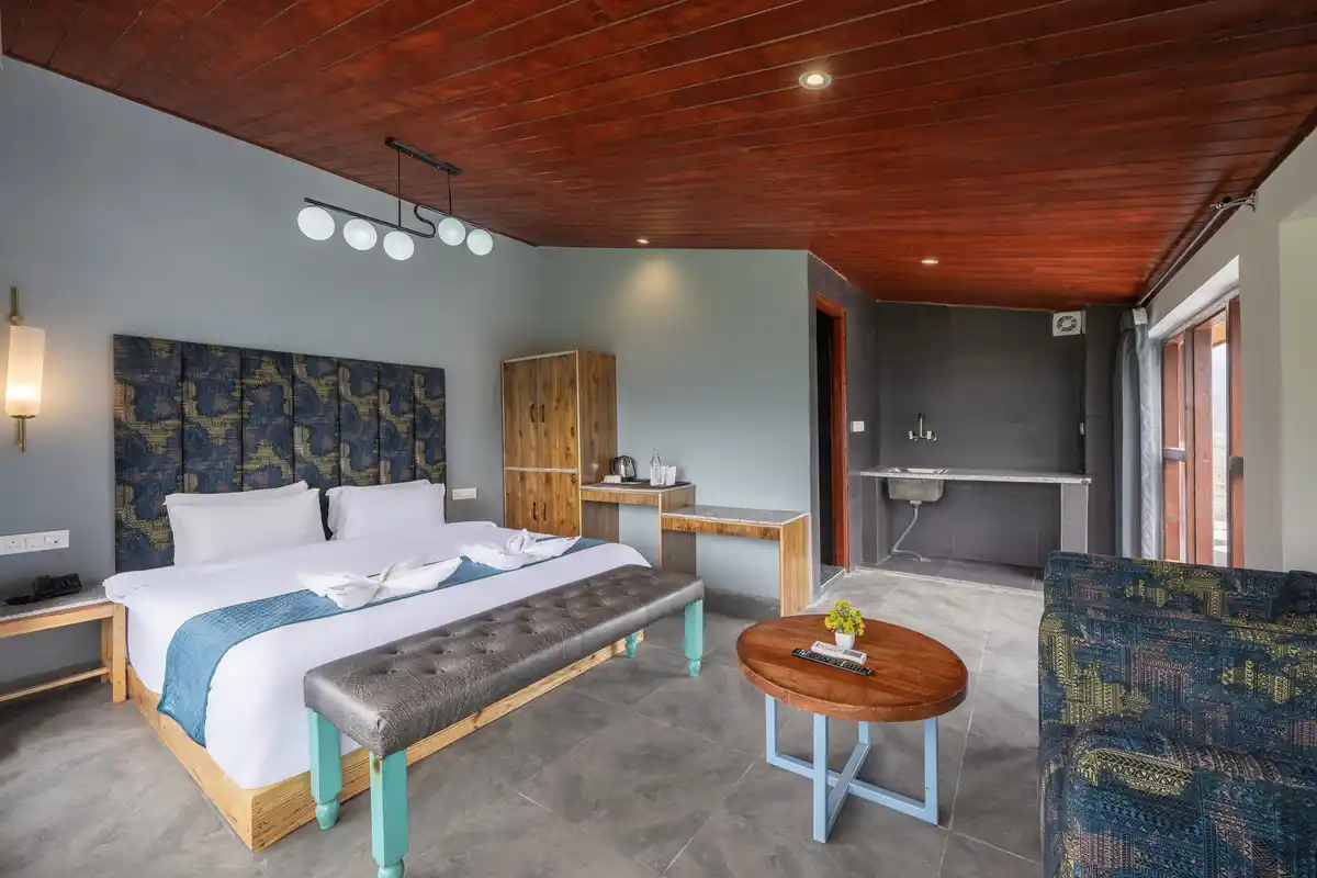 Echor Himalayan Aurum Resort & Spa, Manali Premium Terrace Room With Balcony (Mountain View)