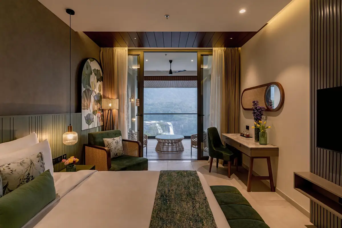 Flora Misty Falls Athirappilly Room