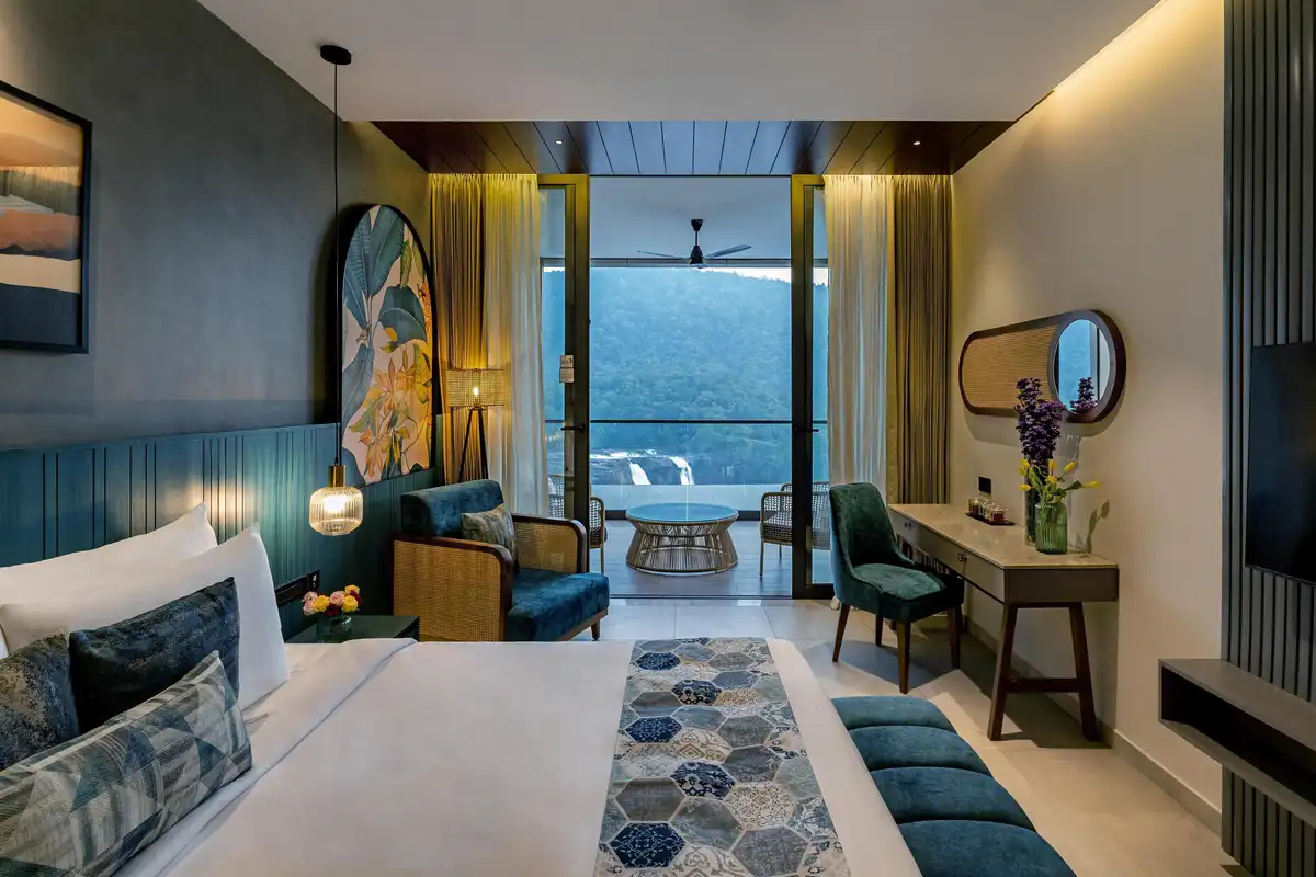 Flora Misty Falls Athirappilly Room