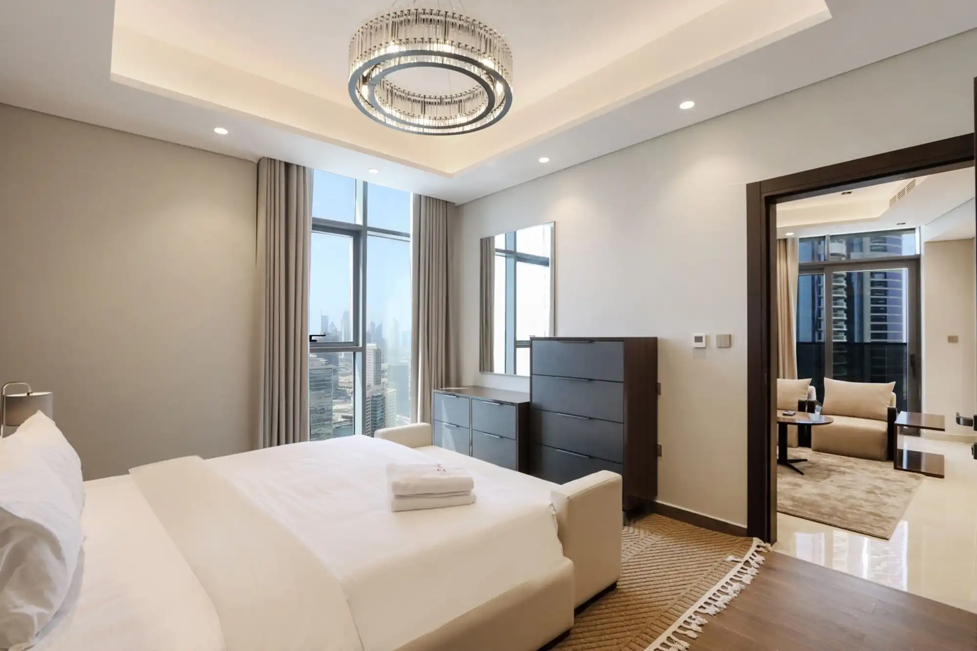 High-Floor 1BR with Burj Khalifa View, Dubai
