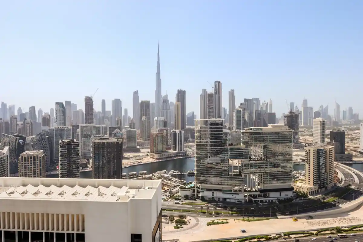 High-Floor 1BR with Burj Khalifa View, Dubai