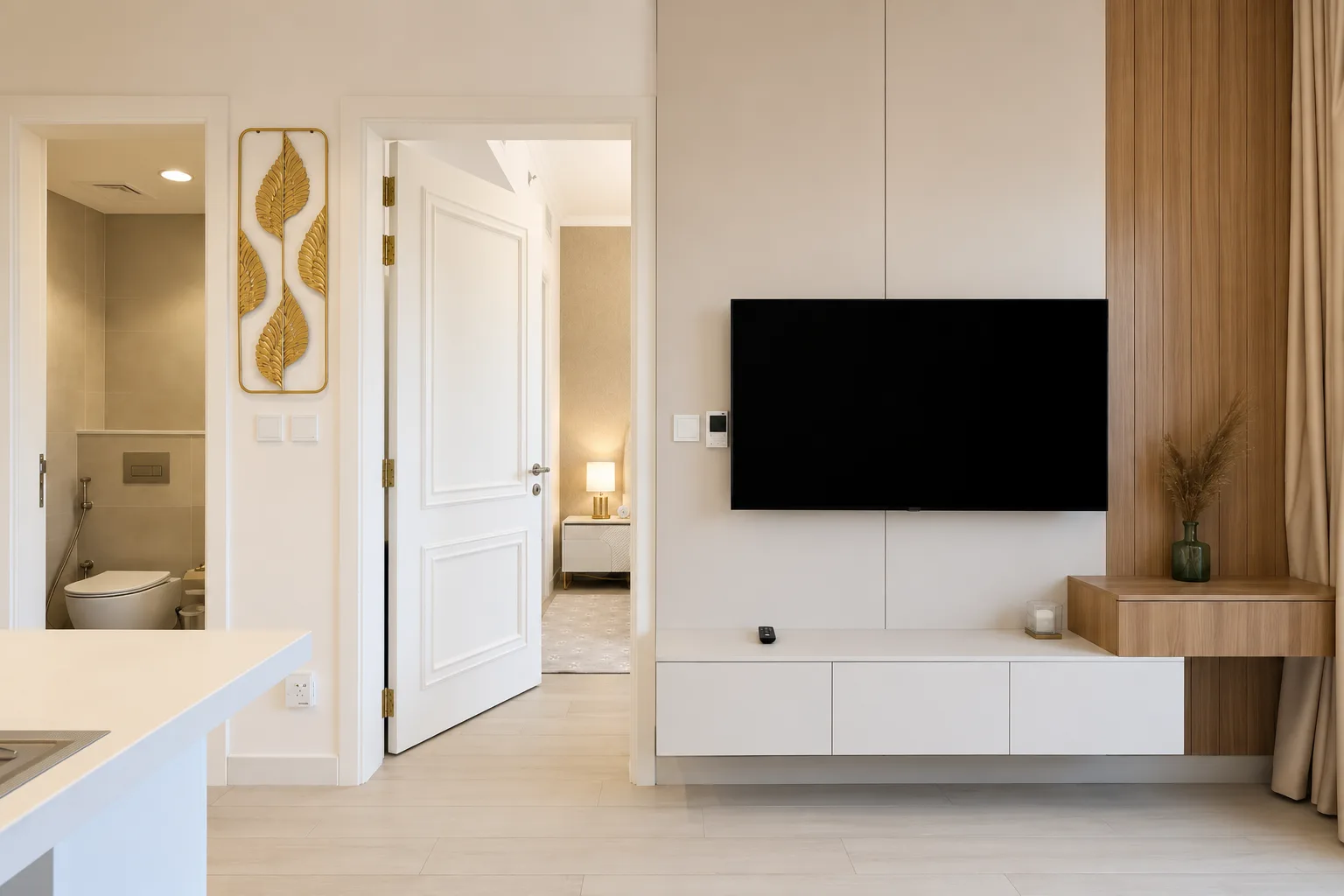 Homey 1B with Spacious Terrace in JVC, Dubai