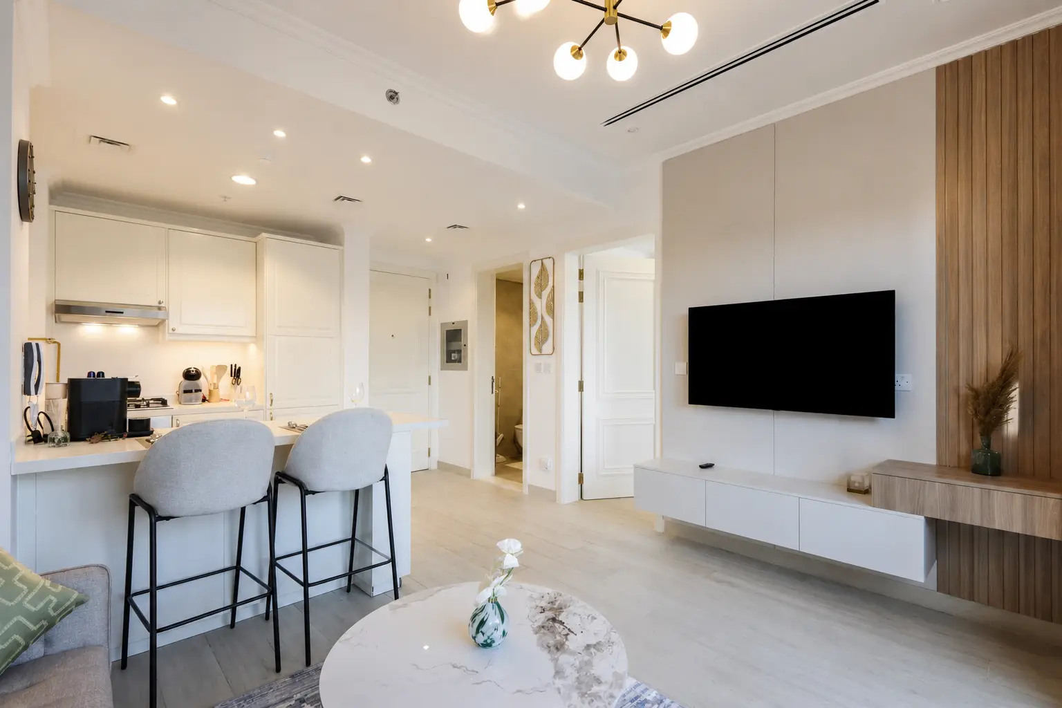 Homey 1B with Spacious Terrace in JVC, Dubai